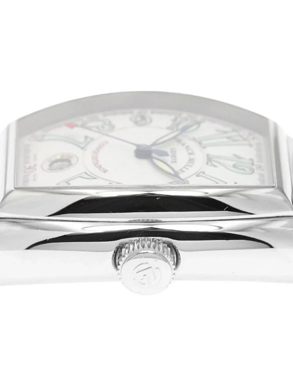 FRANCK MULLER Conquistador 8000SC Date Silver Dial Automatic Men's Watch_955453
